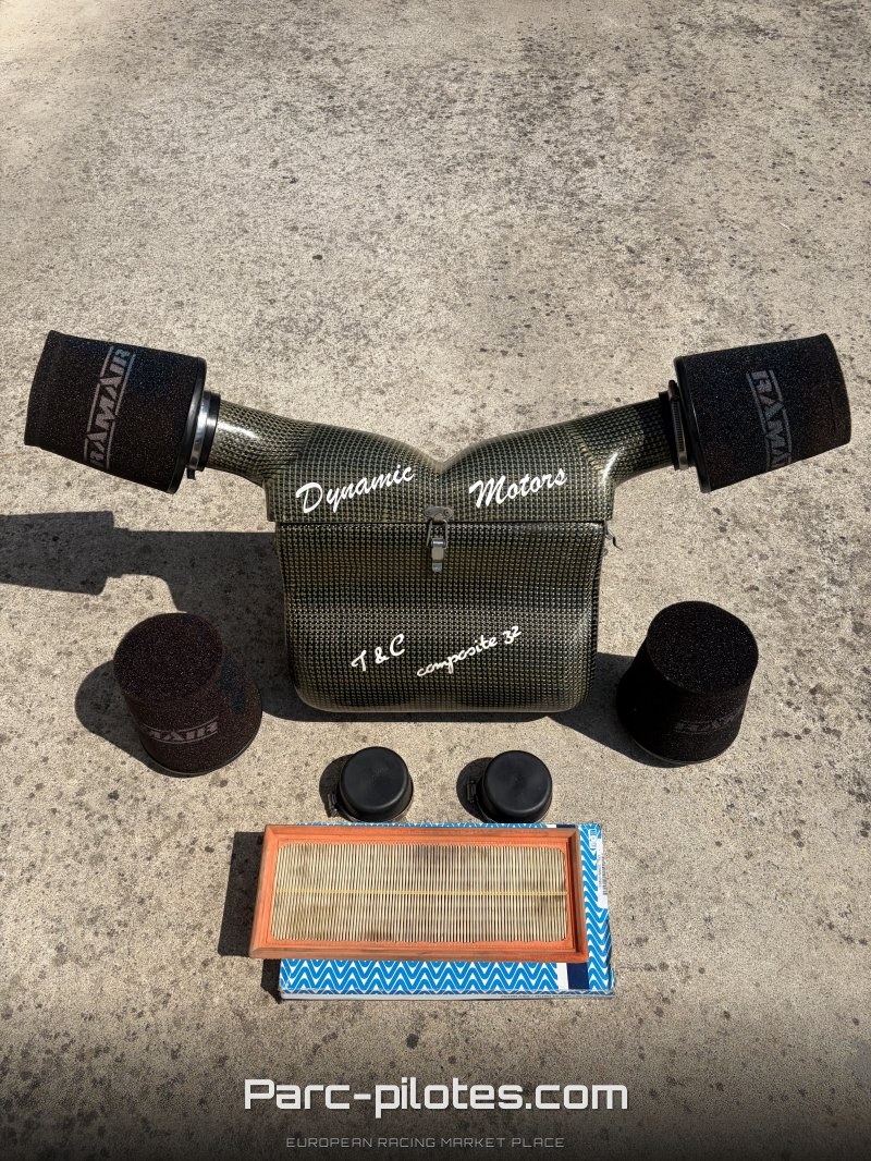 Boîte à air T&C composite carbone/kevlar