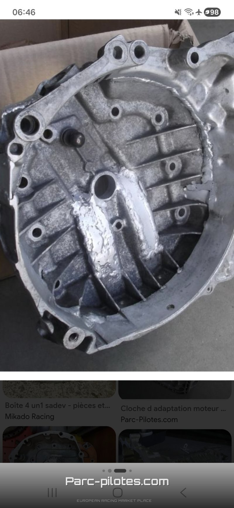 Recherche cloche d embrayage UN1 – photo 1