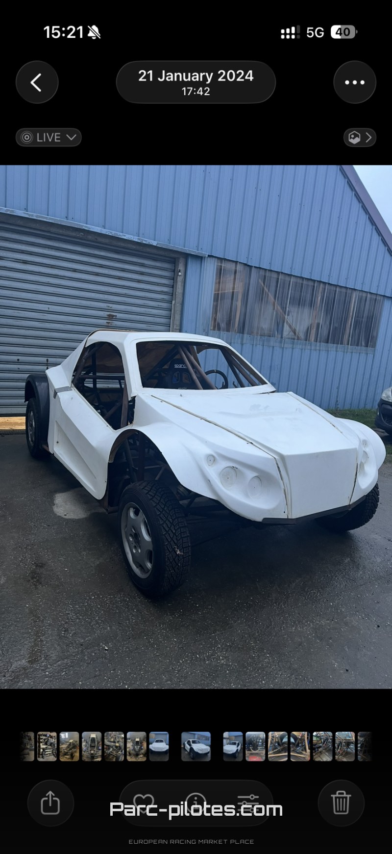 Carrosserie voiture TT + moules – photo 1