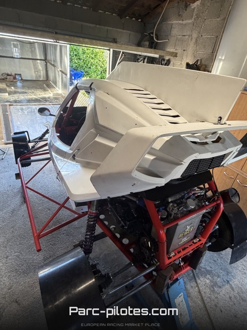 Vent kart cross tn5 avec  pièce de rechange et remorque ferme – photo 2