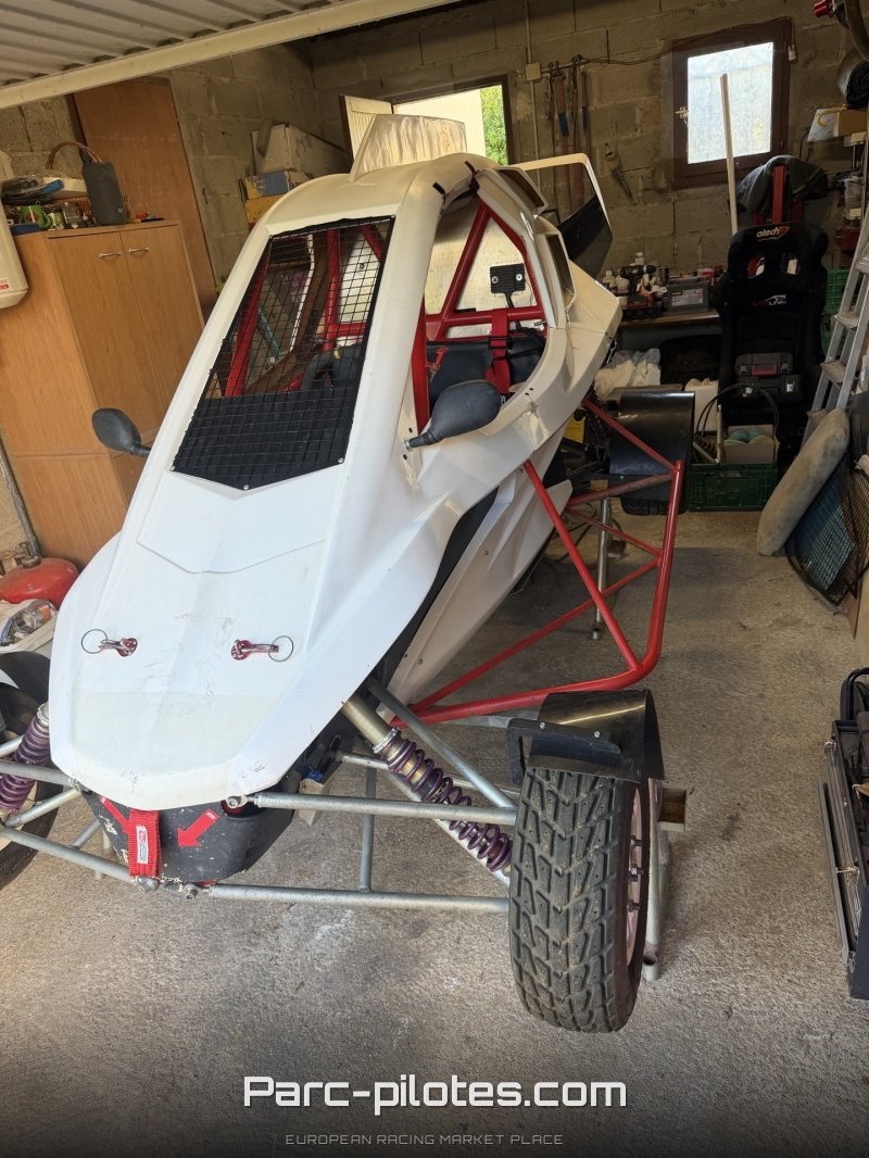 Vent kart cross tn5 avec  pièce de rechange et remorque ferme – photo 3