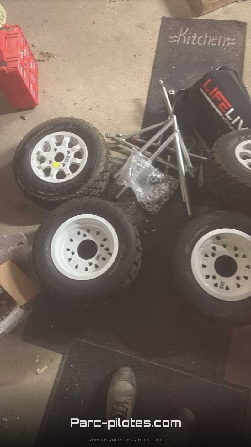 Vent kart cross tn5 avec  pièce de rechange et remorque ferme – photo 8