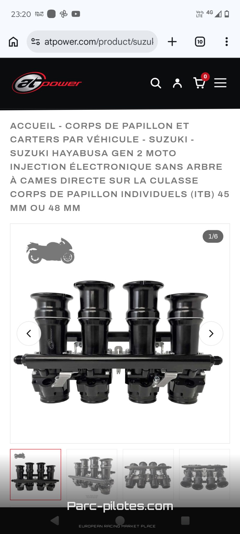 Recherche injection hayabusa type at power