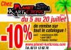 Grande promo -10%  chez planet kart cross / infos été 2014 !