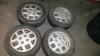 4 jantes alu en 14
