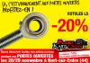  -20% sur les rotules ls portes ouvertes planet kart cross 28/29 novembre!