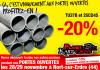 -20% sur les aciers aux portes ouvertes planet kart cross 28/29 novembre!  