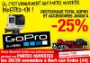 Jusqu'à -25% sur gopro aux portes ouvertes planet kart cross 28/29 novembre!