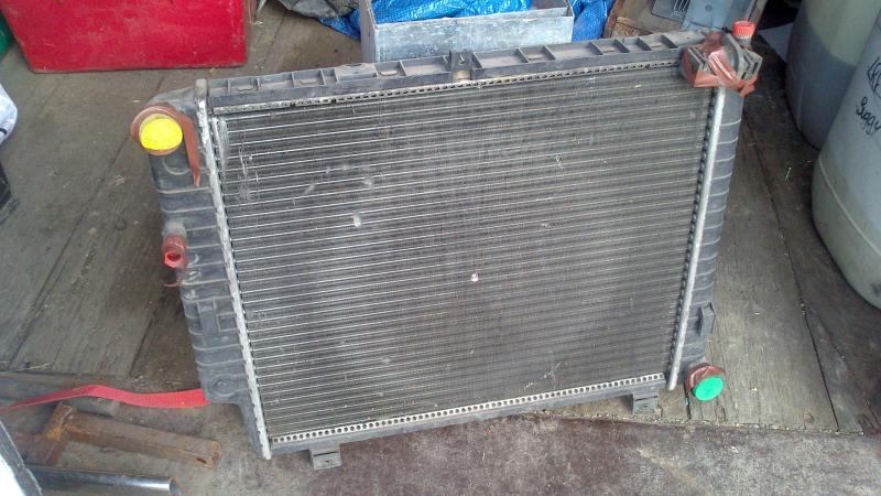 Radiateur mercedes 
